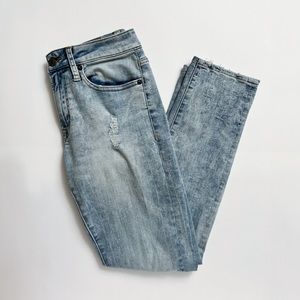 American Eagle Men’s Distressed Extreme Flex Denim Jeans, Size 28 X 30